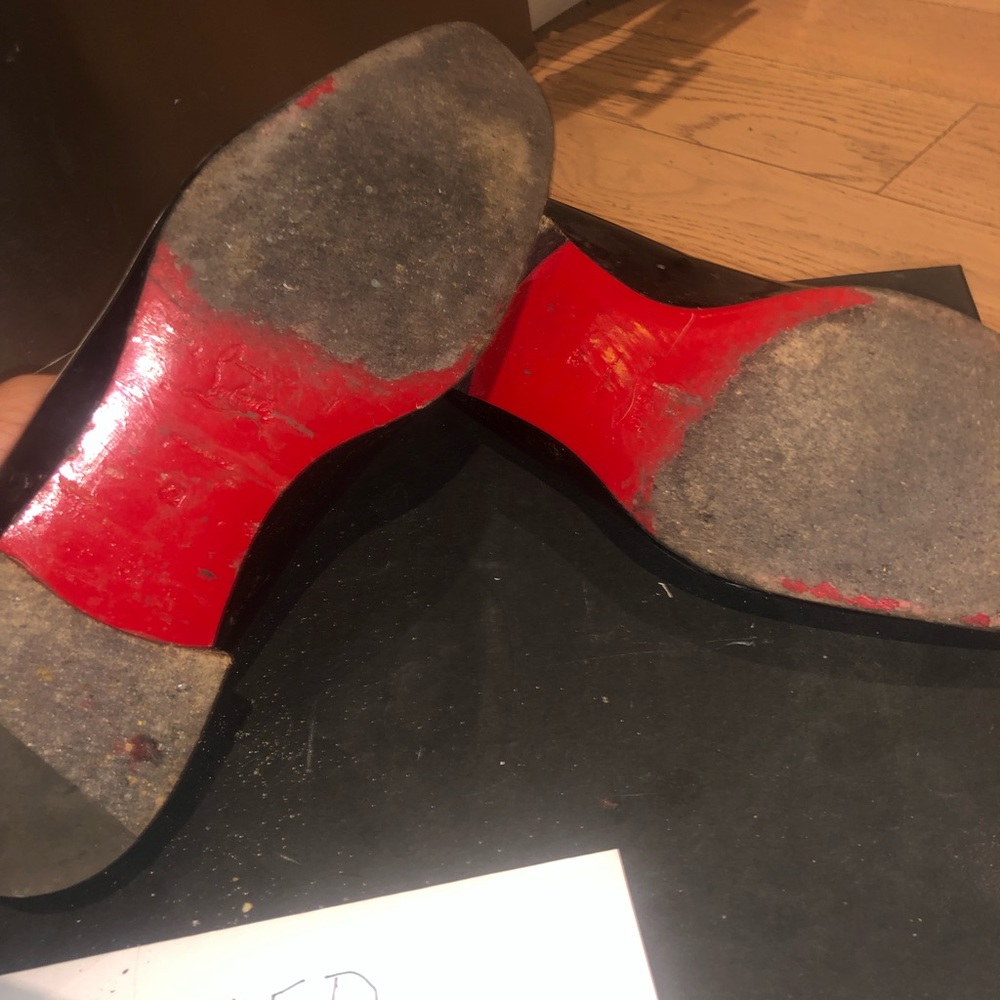 Patent Leather Christian Louboutin Loafers - Picture 3 of 4